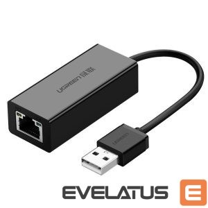 Adapter Ugreen  Ugreen external network card RJ45 - USB 2.0 100 Mbps Ethernet black (CR110 20254) 