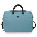 Laptop Bag Guess  Guess Nylon Triangle Logo bag for a 16" laptop - blue 