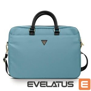 Laptop Bag Guess  Guess Nylon Triangle Logo bag for a 16" laptop - blue 