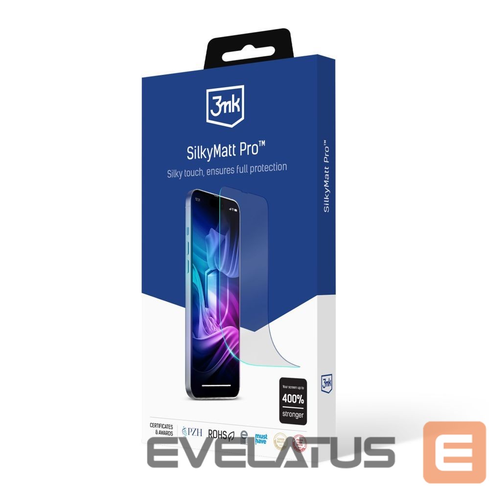 Protective glass 3MK Apple iPhone 15 Pro - 3mk Silky Matt Pro