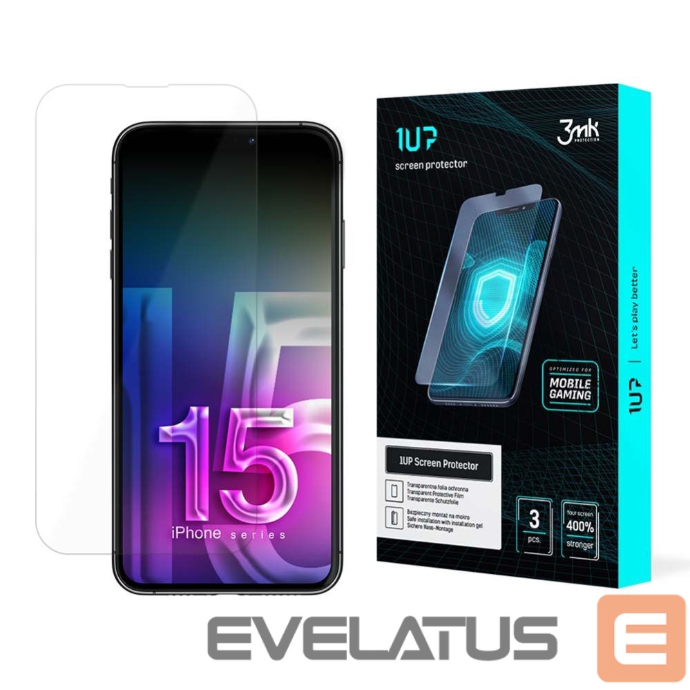 Protective glass 3MK Gamer foil 3mk 1UP for iPhone 15 Plus