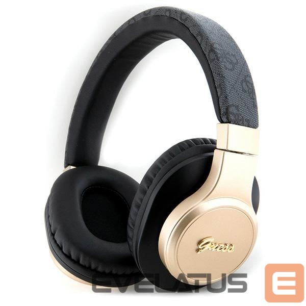 Adapter Guess Guess Bluetooth on-ear headphones GUBH604GEMK black/black 4G Script