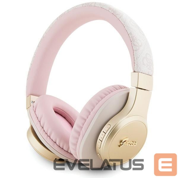 Adapter Guess Guess Bluetooth on-ear headphones GUBH604GEMP pink/pink 4G Script