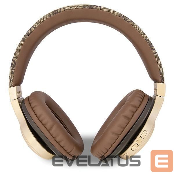 Adapter Guess Guess Bluetooth on-ear headphones GUBH604GEMW brown/brown 4G Script