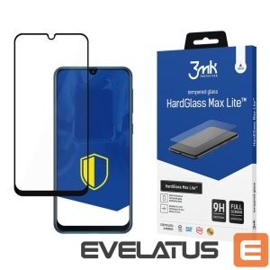 Protective glass 3MK  3mk HardGlass Max Lite Black Tempered Glass for Samsung Galaxy M31 / M31 Prime 
