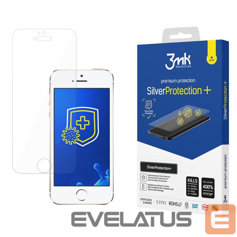 Protective film 3MK 3mk SilverProtection+ protective film for iPhone 5 / 5S / SE