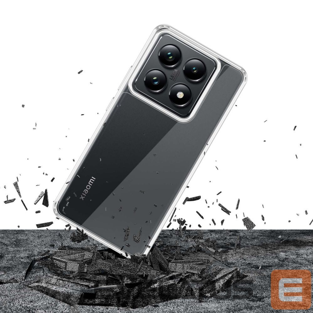 Back panel cover 3MK 3mk Armor Case for Xiaomi 14T Pro - Transparent
