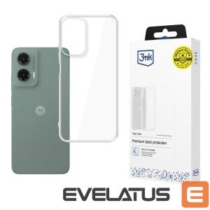 Back panel cover 3MK  3mk Clear Case for Motorola Moto G35 5G - transparent 