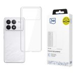 Back panel cover 3MK  3mk Clear Case for Xiaomi Poco F6 Pro - transparent 