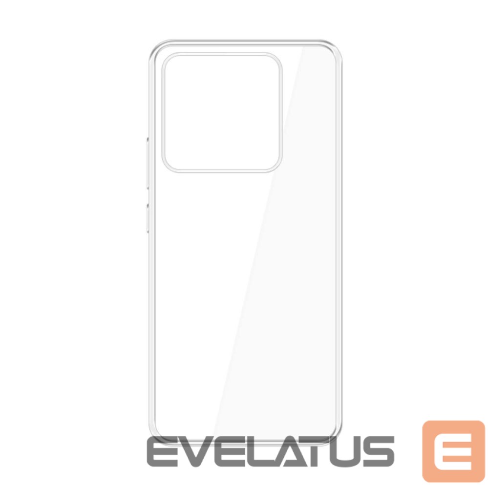 Back panel cover 3MK 3mk Clear Case for Xiaomi 14T Pro - transparent
