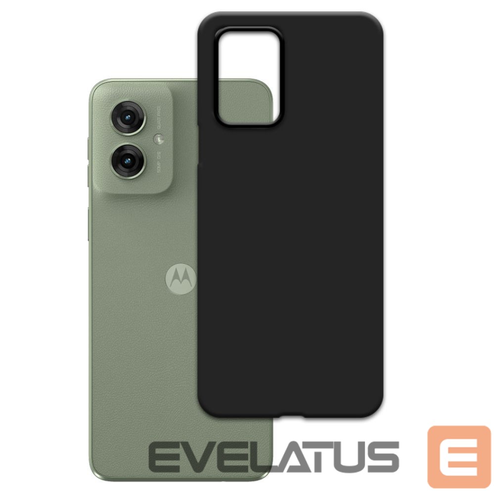 Back panel cover 3MK 3mk Matt Case for Motorola Moto G55 5G - Black