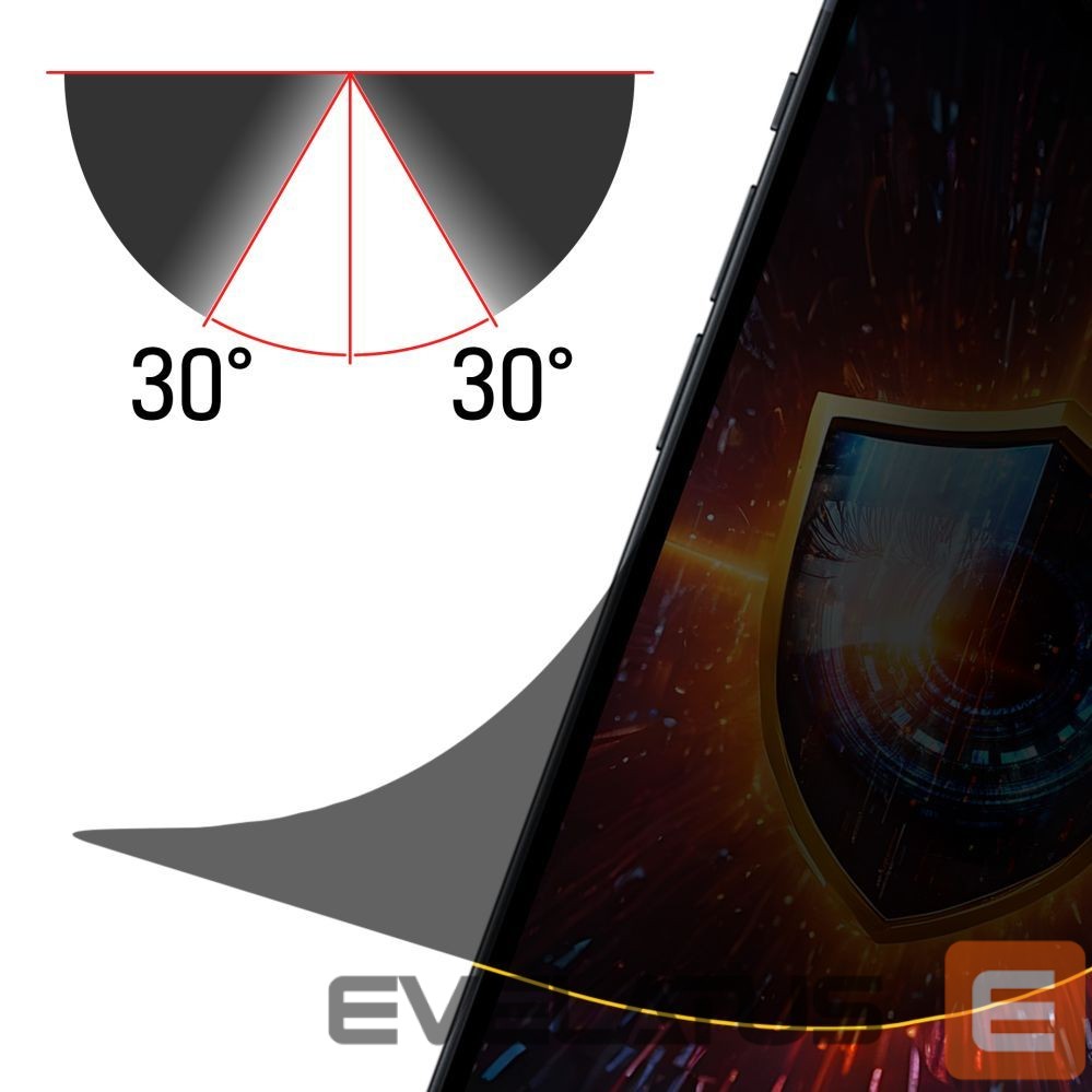 Protective glass 3MK Privacy Film 3mk Silky Matt Privacy for Apple iPhone 13 Mini