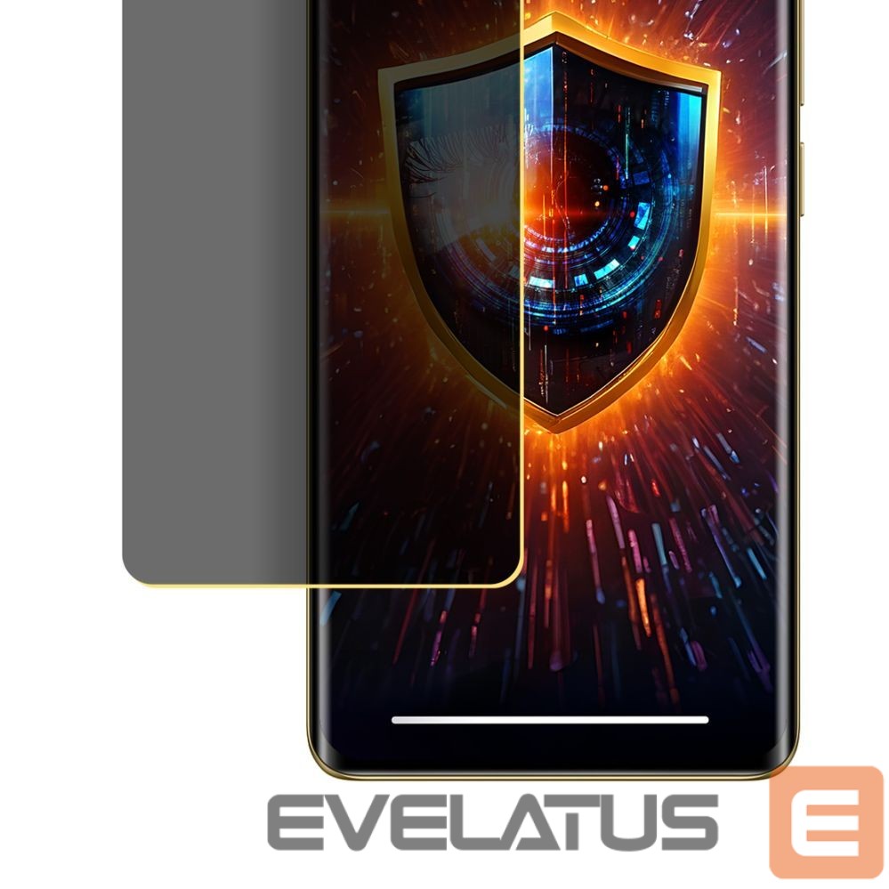 Protective glass 3MK 3mk Silky Matt Privacy Matte Privacy Screen Protector for Realme 12 Pro / 12 Pro+