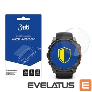 Protective glass 3MK  Hybrid Glass 3mk Watch Protection FlexibleGlass for Garmin Fenix ​​8 Amoled 51mm 