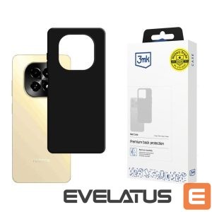 Back panel cover 3MK  3mk Matt Case for Realme C63 5G - Black 