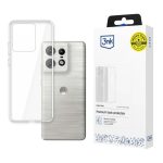 Back panel cover 3MK  3mk Clear Case for Motorola Edge 50 Pro - transparent 