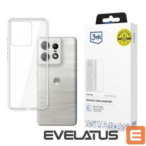 Back panel cover 3MK  3mk Clear Case for Motorola Edge 50 Pro - transparent 