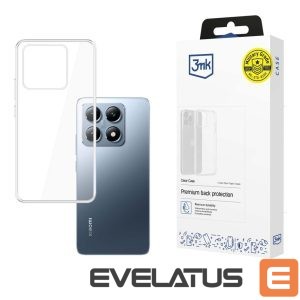 Back panel cover 3MK  3mk Clear Case for Xiaomi 14T - transparent 