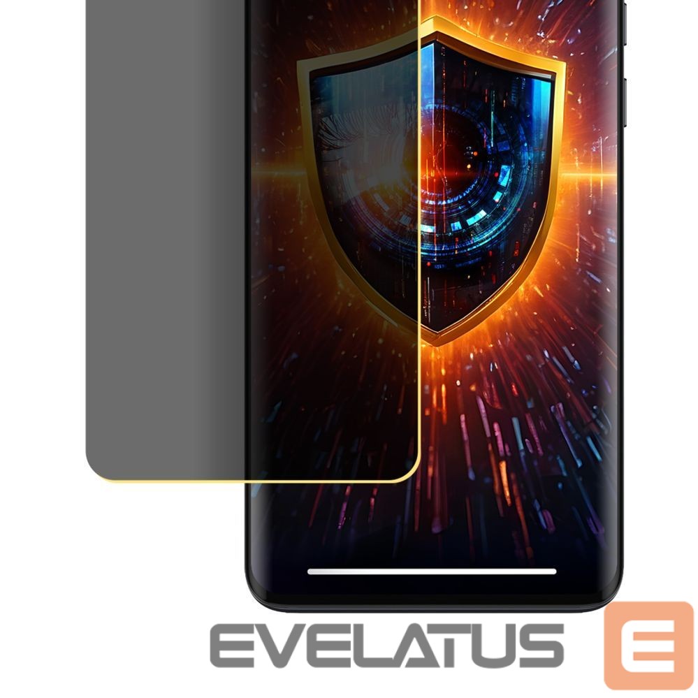 Protective glass 3MK 3mk Silky Matt Privacy Privacy Screen Protector for Motorola Edge 40 Neo