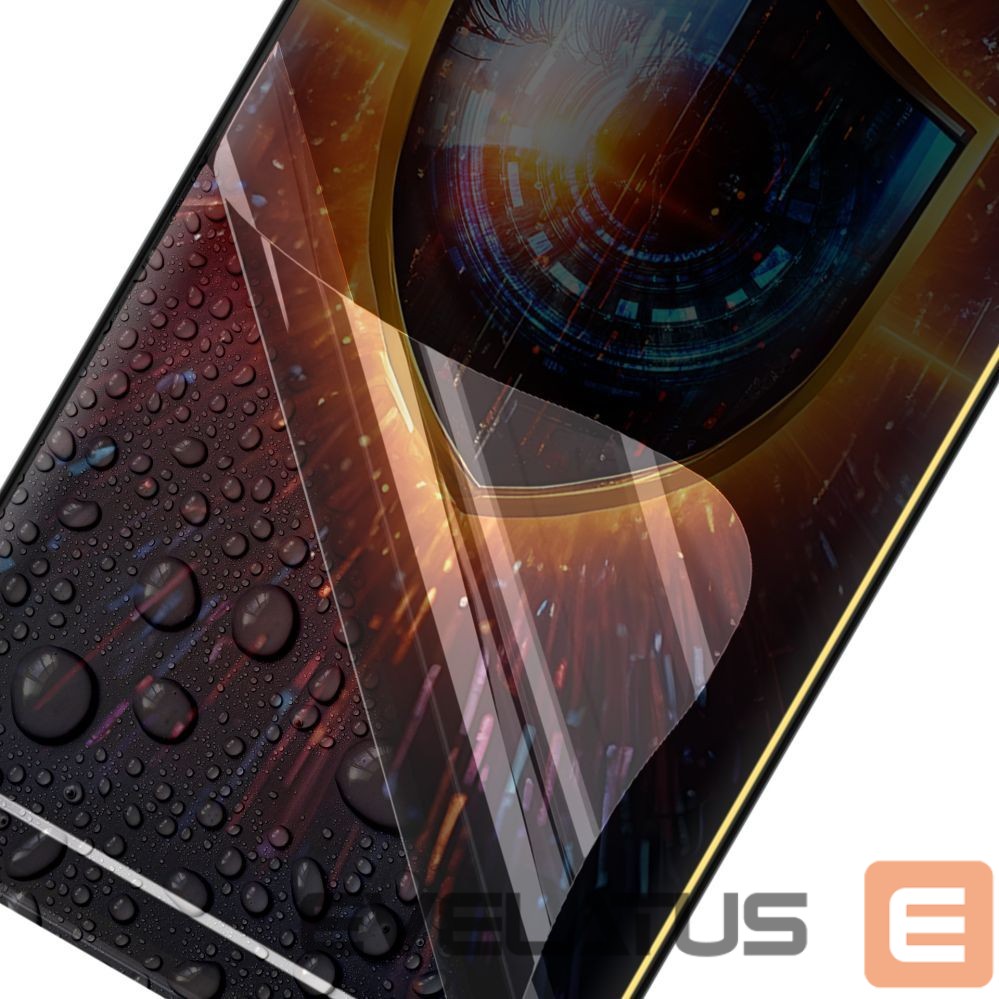 Protective glass 3MK 3mk Silky Matt Privacy Privacy Screen Protector for Motorola Edge 40 Neo