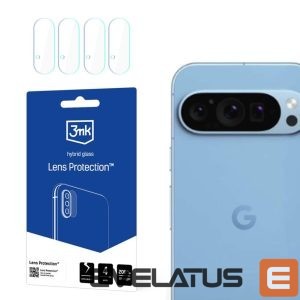 Protective glass 3MK  Hybrid Glass for Camera Lens 3mk Lens Protection for Google Pixel 9 Pro 