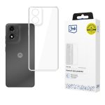 Back panel cover 3MK  3mk Clear Case for Motorola Moto E14 / G04 / G04S - transparent 