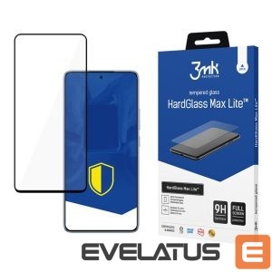 Protective glass 3MK  Tempered glass 3mk HardGlass Max Lite Black for Xiaomi 14T 