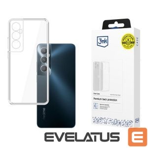 Back panel cover 3MK  3mk Clear Case for Realme C65 - transparent 