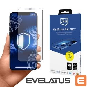 Protective glass 3MK  Matte tempered glass 3mk HardGlass Matt Max for Apple iPhone 12 Pro Max 