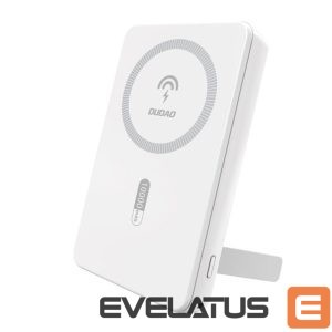 Power bank Dudao  Powerbank Dudao K14S+ 10000mAh 20W USB-A / USB-C / MagSafe with stand - white 