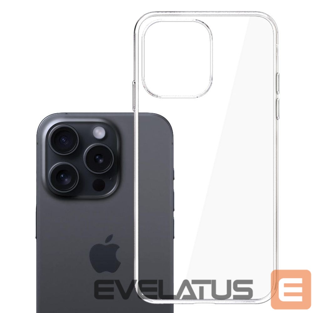Back panel cover 3MK 3mk Clear Case Eco for Apple iPhone 14 pro max - transparent