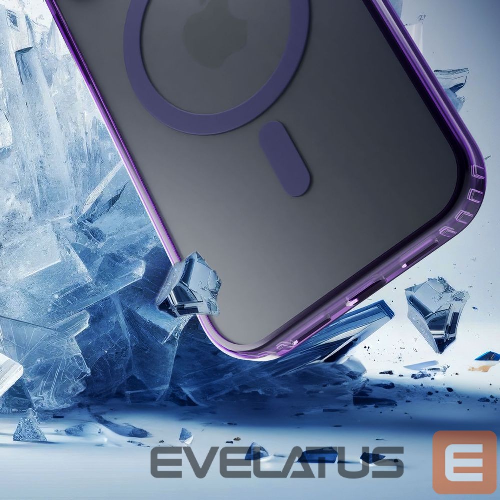 Back panel cover 3MK 3mk Frosty MagCase Purple Case for Apple iPhone 13 Pro Max - purple