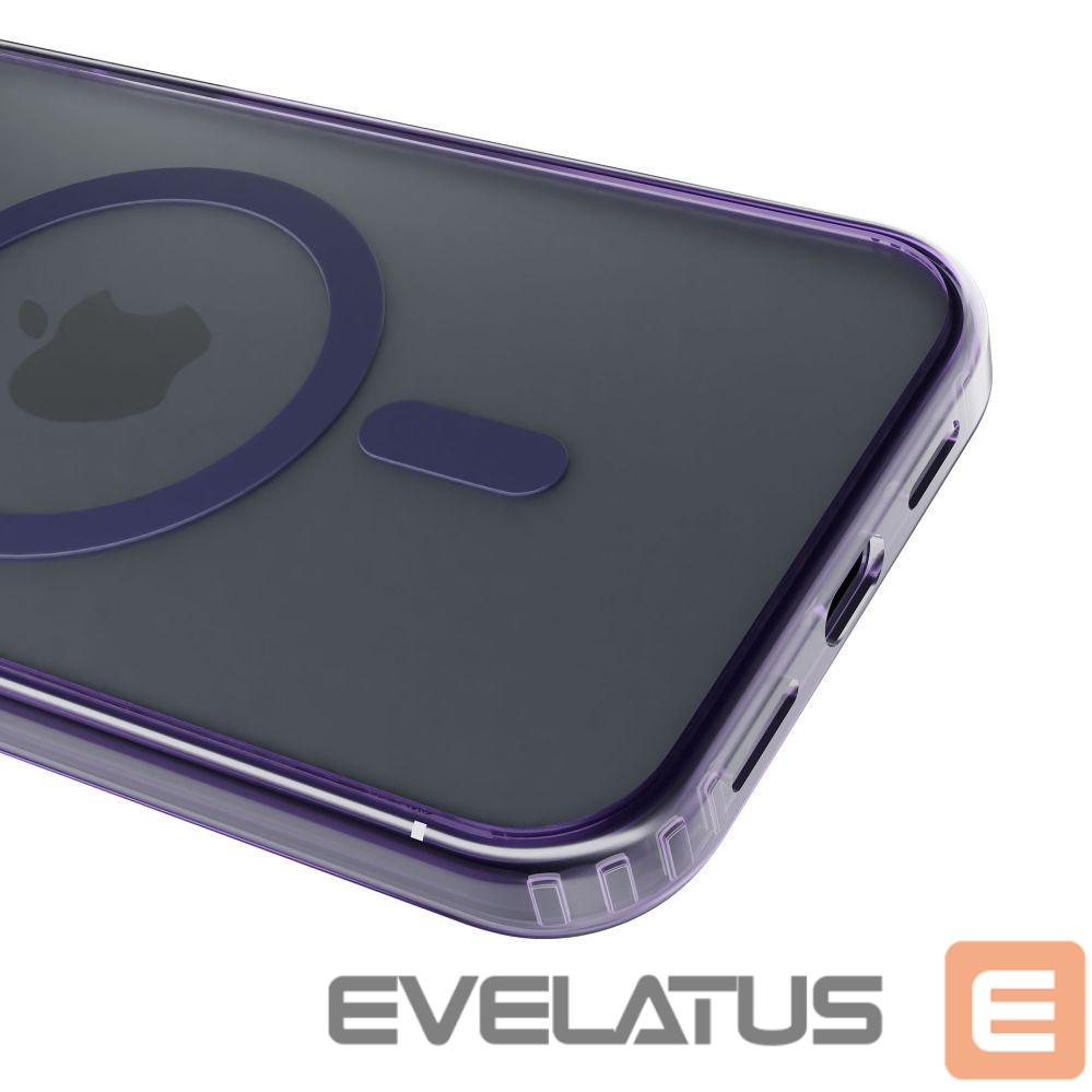 Back panel cover 3MK 3mk Frosty MagCase Purple Case for Apple iPhone 13 Pro Max - purple