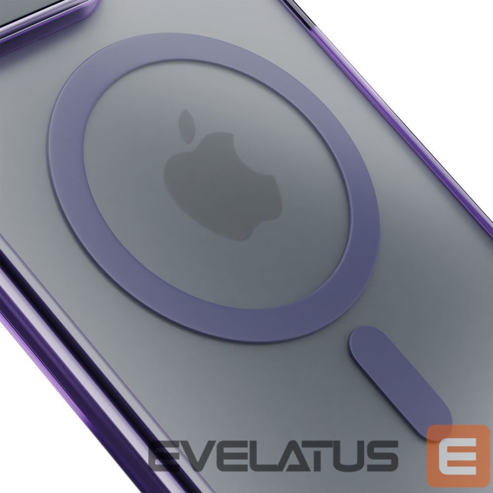 Back panel cover 3MK 3mk Frosty MagCase purple for Apple iPhone 15 Plus - purple