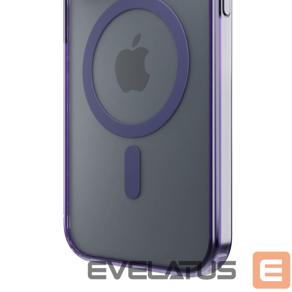 Back panel cover 3MK 3mk Frosty MagCase purple for Apple iPhone 15 Plus - purple