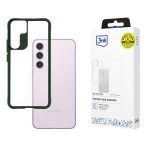 Back panel cover 3MK  3mk Satin Armor Case+ Green for Samsung Galaxy S24 - transparent 