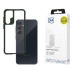 Back panel cover 3MK  3mk Satin Armor Case+ Green for Samsung Galaxy A55 5G - transparent 