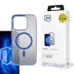 Back panel cover 3MK  3mk Frosty MagCase Blue Case for Apple iPhone 14 Pro - Transparent 