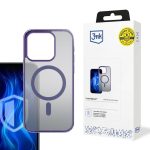 Back panel cover 3MK  3mk Frosty MagCase Purple Case for Apple iPhone 15 Pro Max - purple 