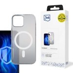 Back panel cover 3MK  3mk Frosty MagCase White for Apple iPhone 14 Plus - white 