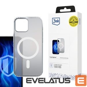 Back panel cover 3MK  3mk Frosty MagCase White for Apple iPhone 14 Plus - white 