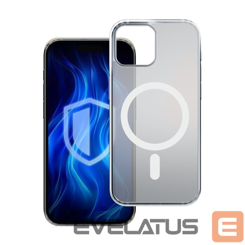 Back panel cover 3MK 3mk Frosty MagCase White for Apple iPhone 14 Plus - white