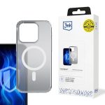 Back panel cover 3MK  3mk Frosty MagCase White for Apple iPhone 16 Pro - white 
