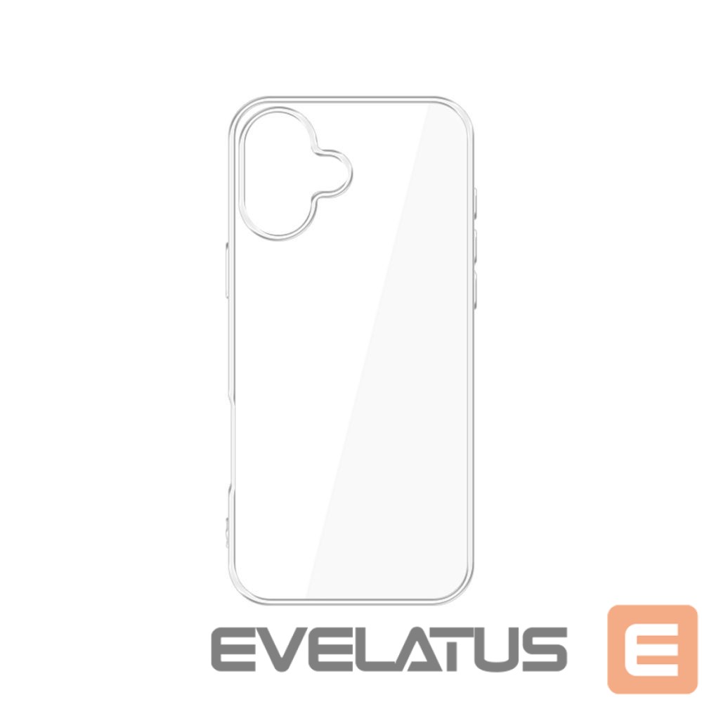 Back panel cover 3MK 3mk Clear Case Eco for Apple iPhone 16 plus - transparent