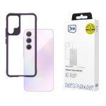 Back panel cover 3MK  3mk Satin Armor Case+ Purple for Samsung Galaxy A35 5G - transparent 