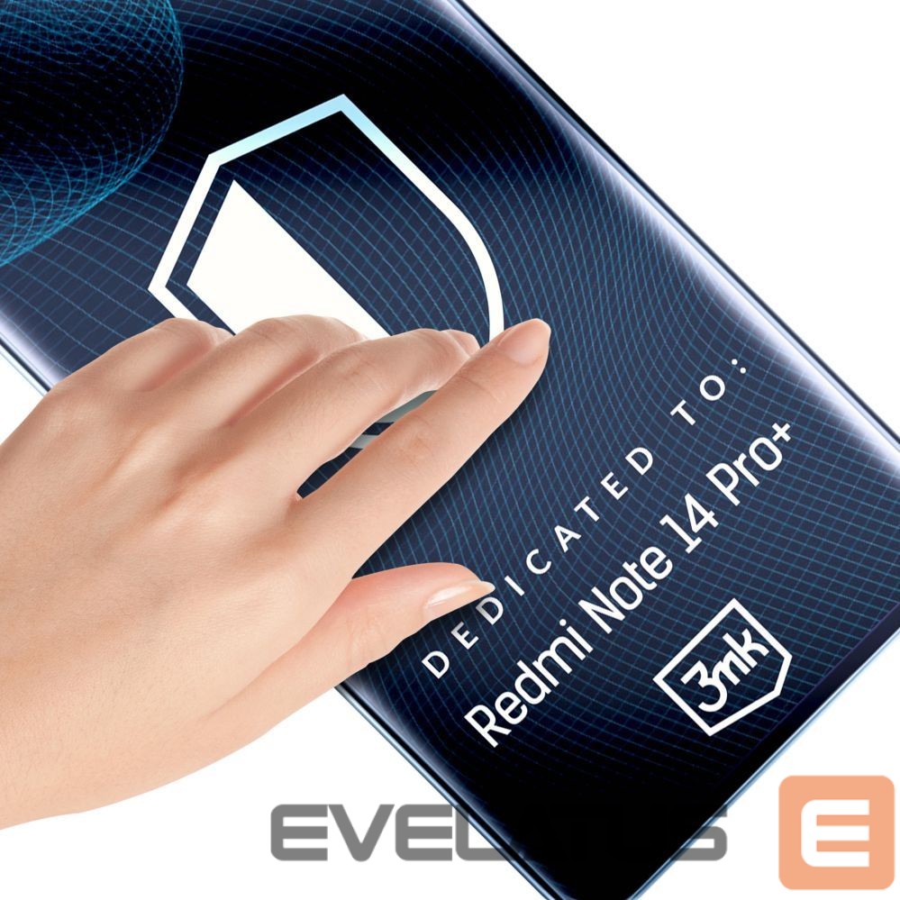 Protective glass 3MK Gaming foil 3mk 1UP for Xiaomi Redmi Note 14 Pro+