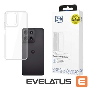 Back panel cover 3MK  3mk Clear Case for Motorola Moto G75 - transparent 