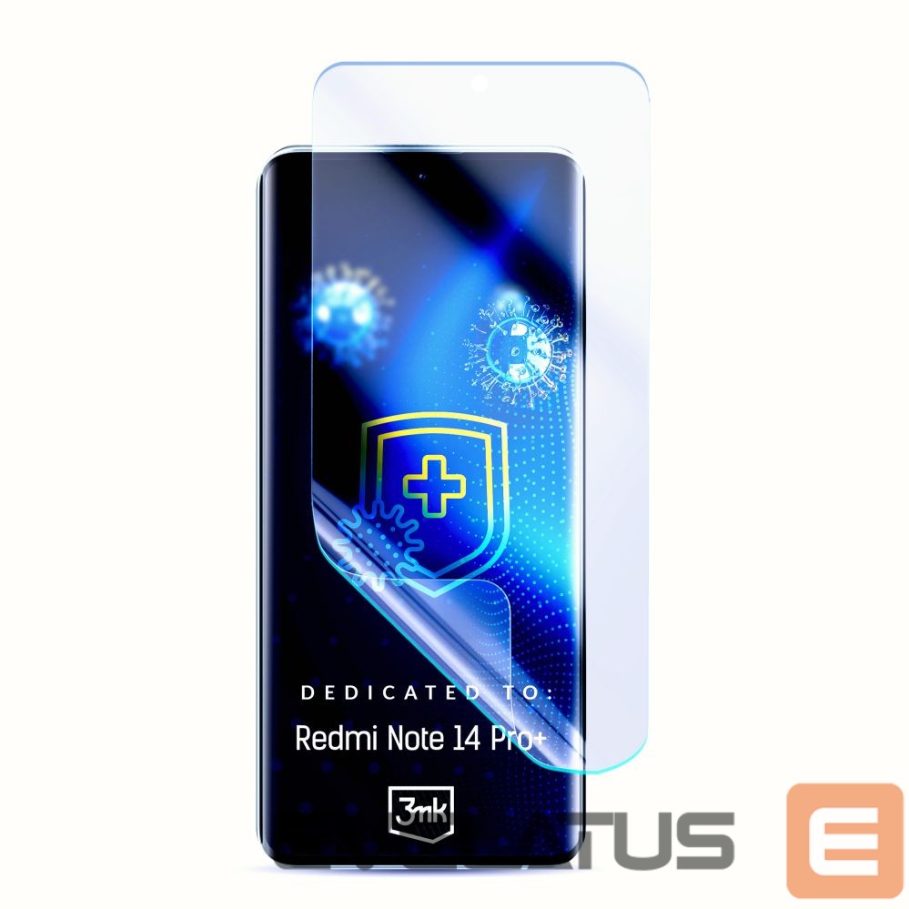 Protective glass 3MK 3mk SilverProtection+ protective film for Xiaomi Redmi Note 14 Pro+