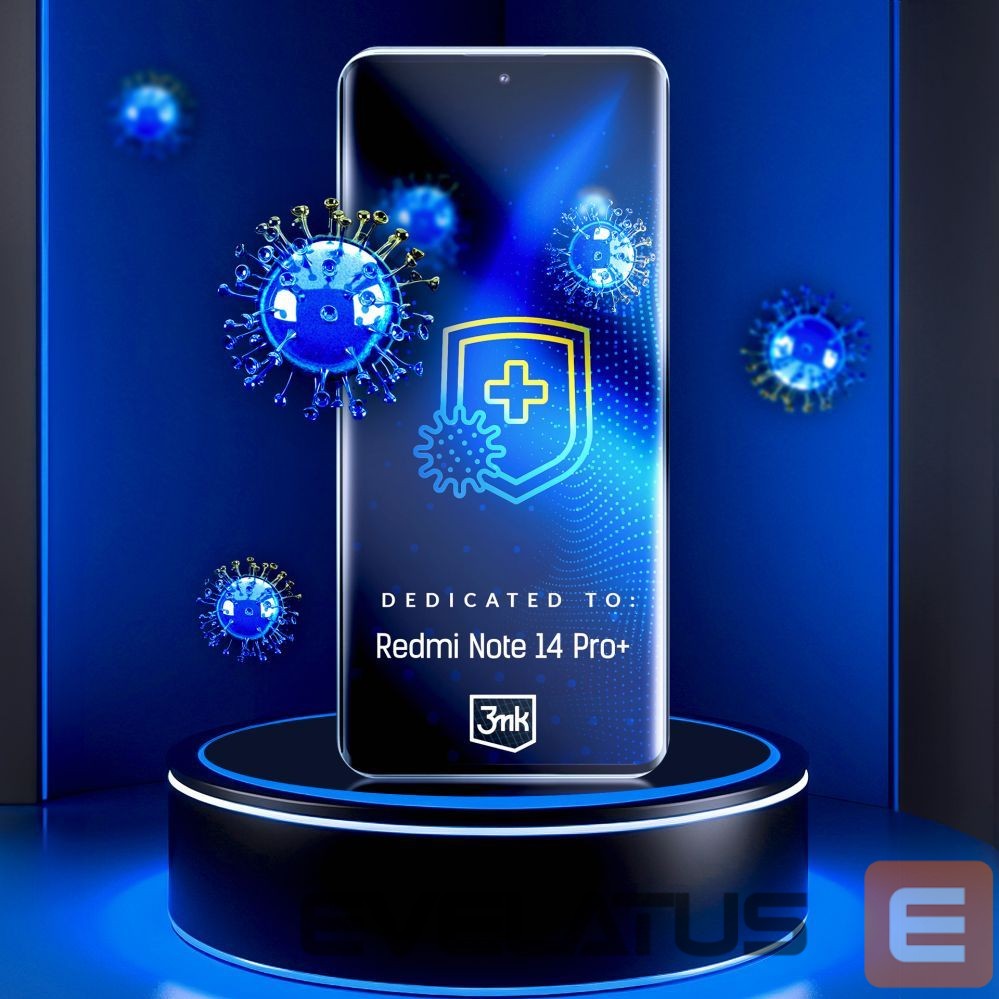 Protective glass 3MK 3mk SilverProtection+ protective film for Xiaomi Redmi Note 14 Pro+