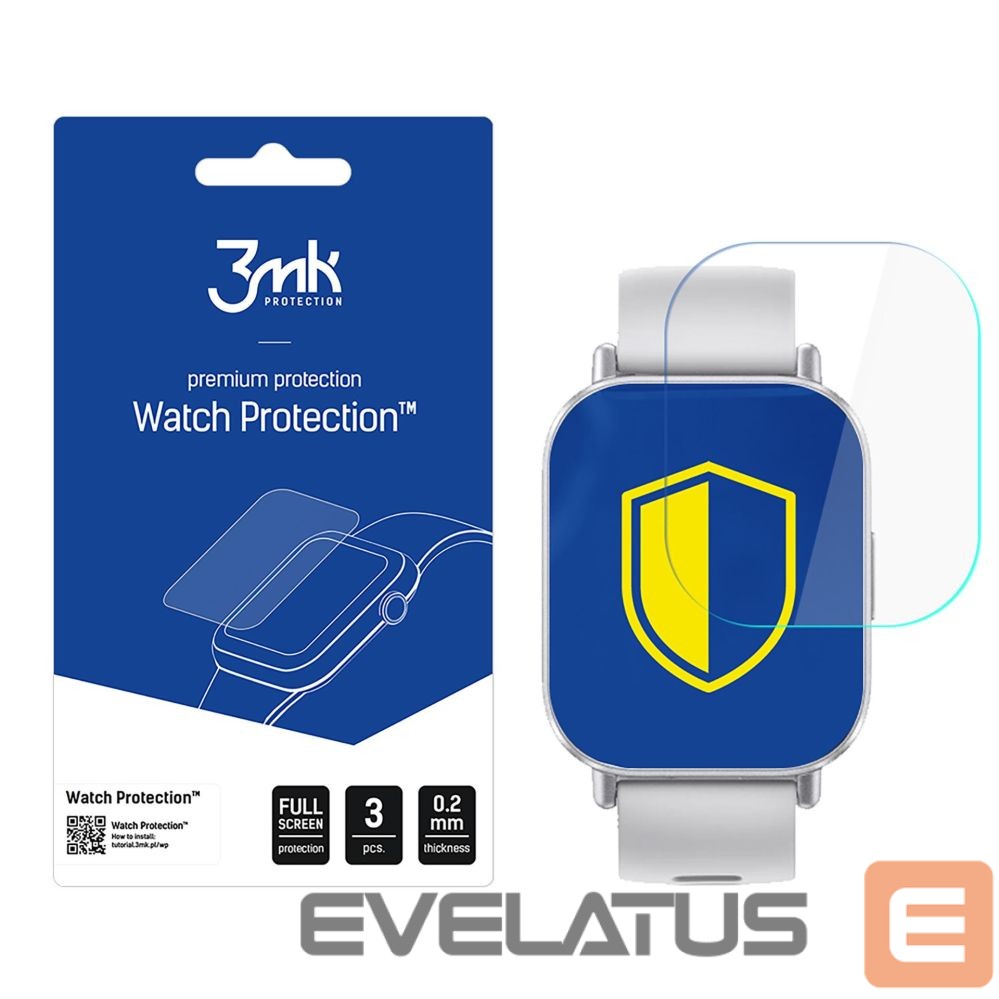 Protective glass 3MK 3mk Watch Protection FlexibleGlass hybrid glass on Xiaomi Redmi Watch 5 Active